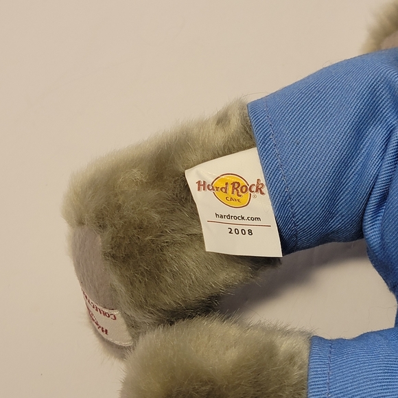 NWT Vintage Hard Rock Cafe 2008 Detroit Mechanic‎ Plush Stuffed Bear - Picture 6 of 10